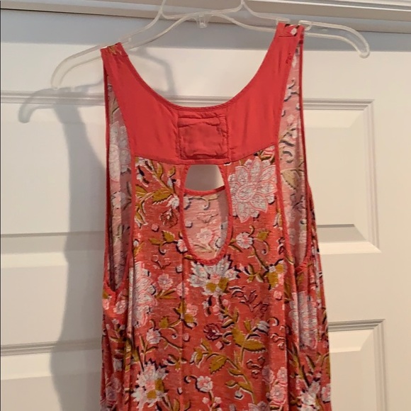 Pink patterned tank - Picture 2 of 2